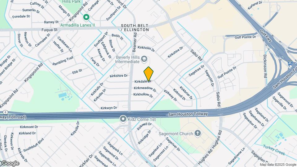 10114 Kirkdale Dr Mapa y Detalles de la Ubicación
