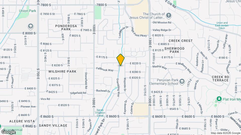 8257 Grambling Way, Unit 1120R Map and Location Details