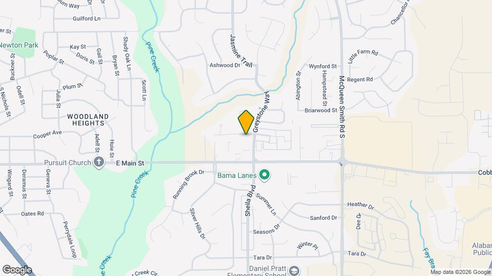 1694 Pebble Creek Dr Map and Location Details