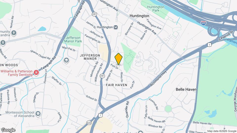 2425 Huntington Park Dr Map and Location Details