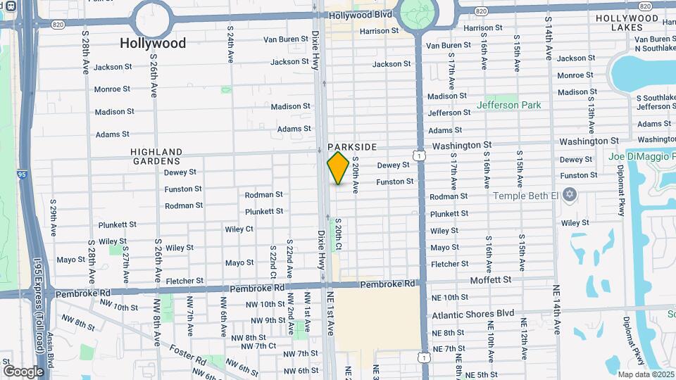 2028 Funston St Map and Location Details