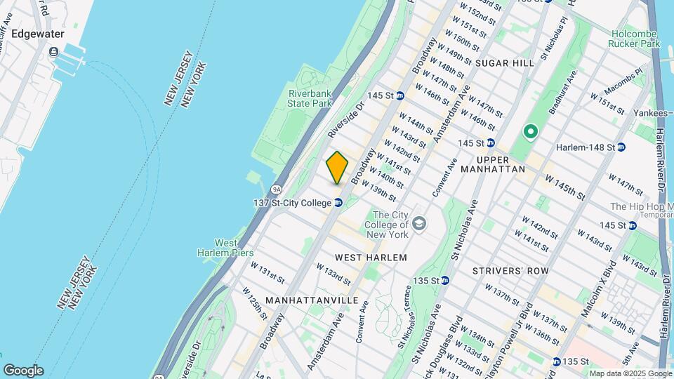 602 West 138th Street Map and Location Details