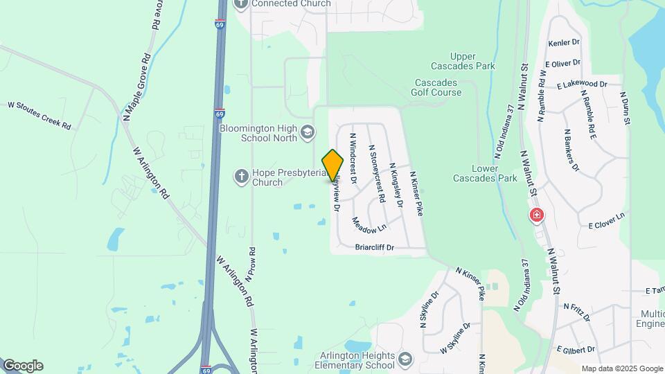3331 N Valleyview Dr Map and Location Details