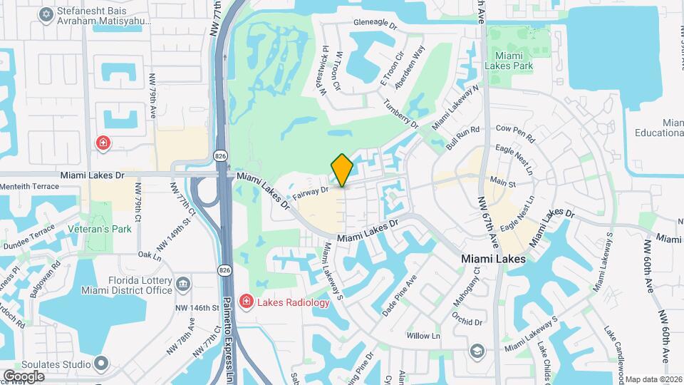 7220 Fairway Dr Map and Location Details