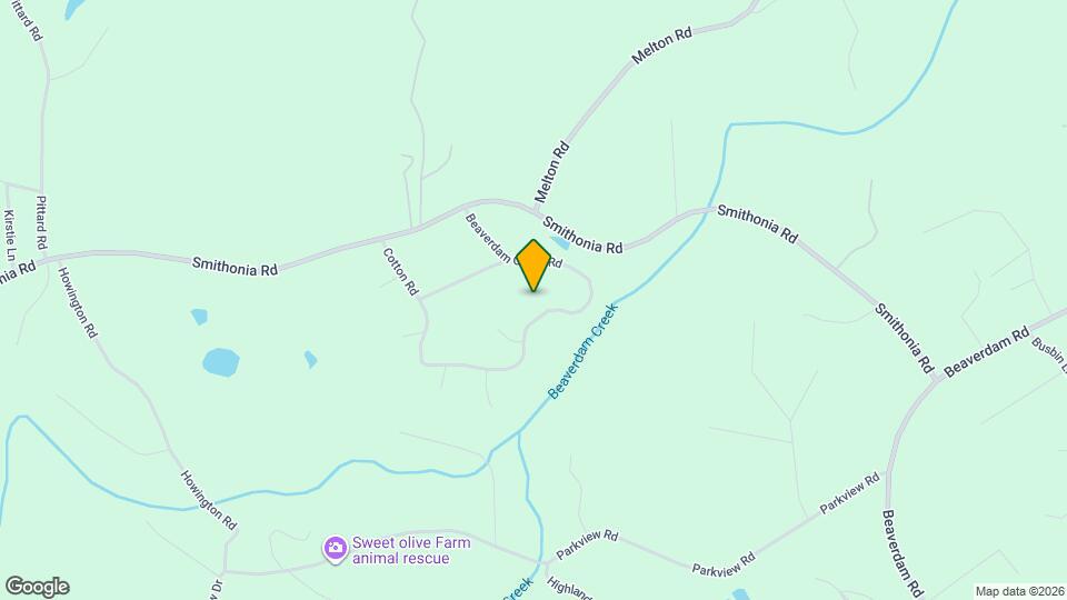 102 Beaverdam Creek Rd Map and Location Details