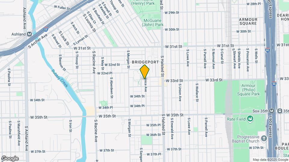 3310 S Lituanica Ave Mapa y Detalles de la Ubicación