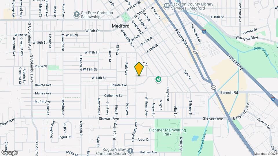 705 S Oakdale Ave Map and Location Details