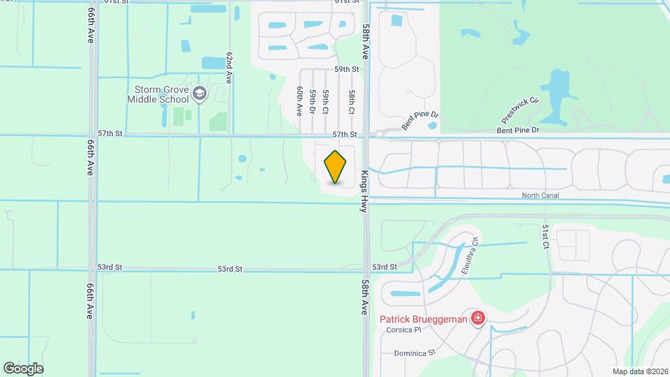 5873 Pine Ridge Cir Map and Location Details