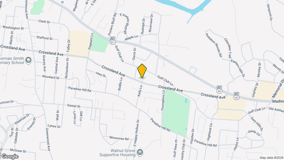 1395 Crossland Ave Map and Location Details