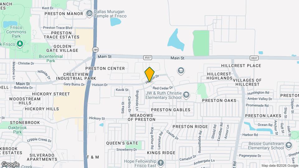 9840 Wyndbrook Dr Map and Location Details