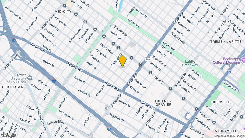 2813 Palmyra St Map and Location Details