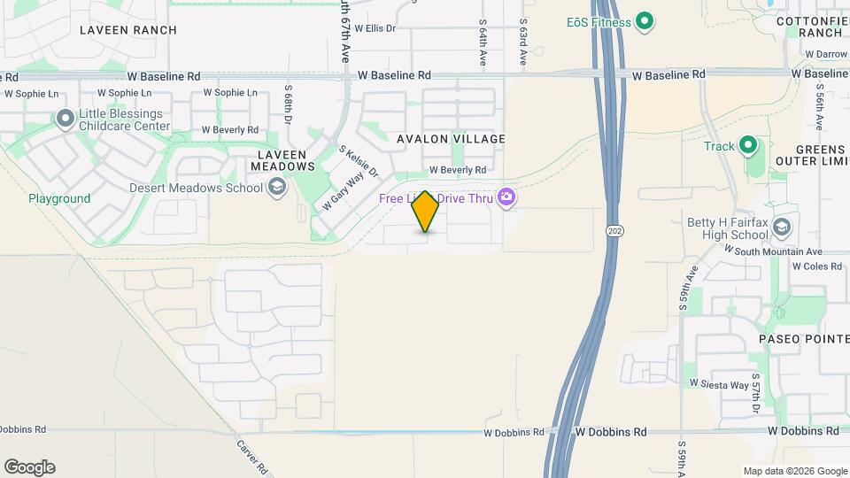 6450 W Magdalena Ln Map and Location Details