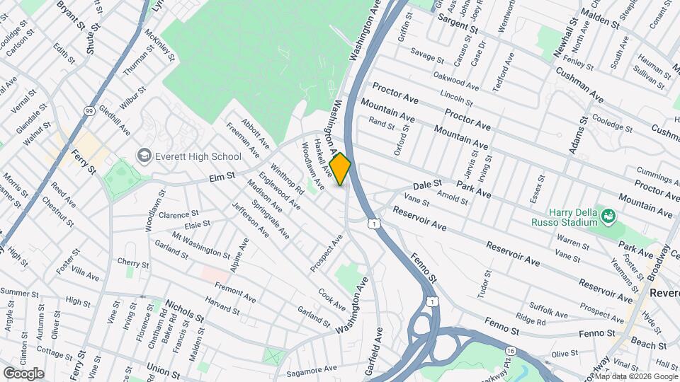 12 Haskell Ave, Unit 1 Mapa y Detalles de la Ubicación