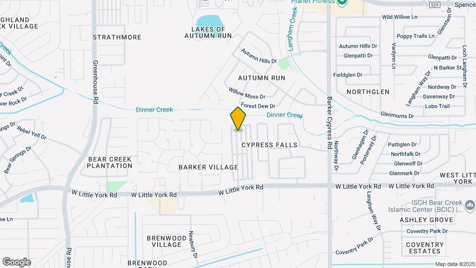 6434 Austinville Dr Map and Location Details