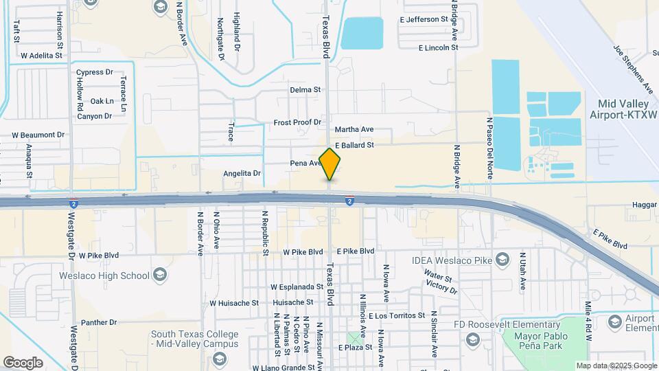 1310 N Texas Blvd Map and Location Details