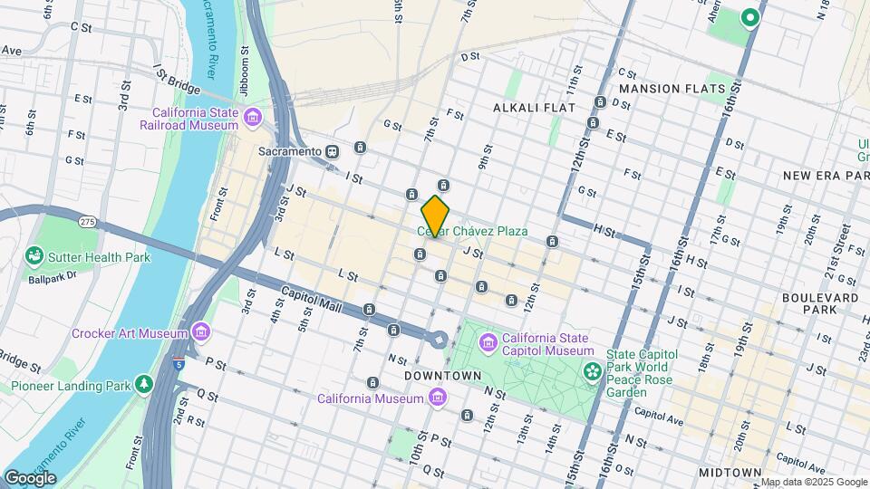 800J Lofts Mapa y Detalles de la Ubicación