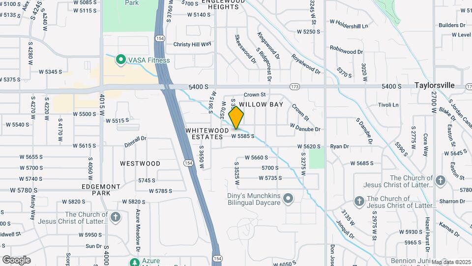3526 W 5585 S Map and Location Details