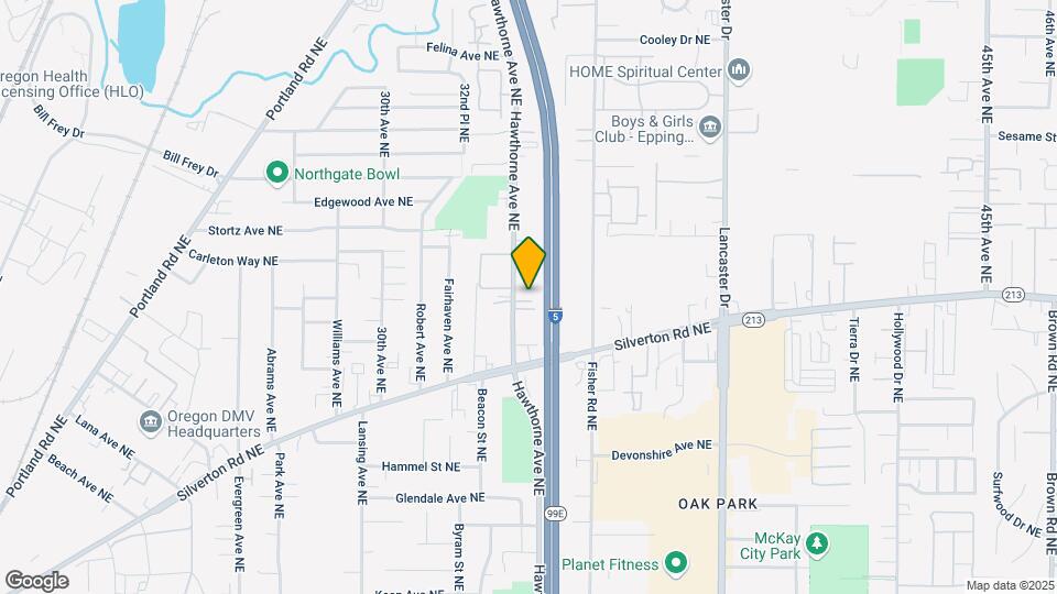 3466-3480 Hawthorne Ave NE Map and Location Details