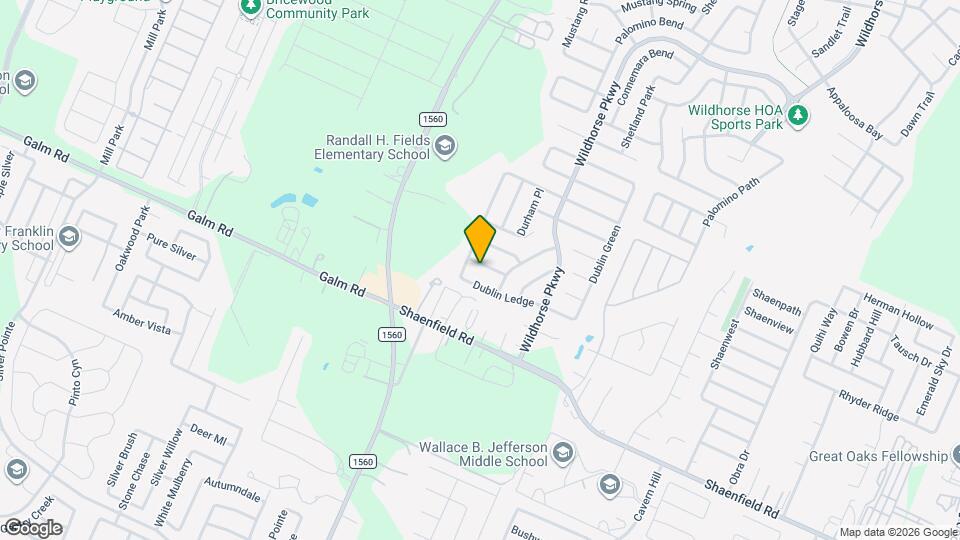 11234 Dublin Trace Map and Location Details