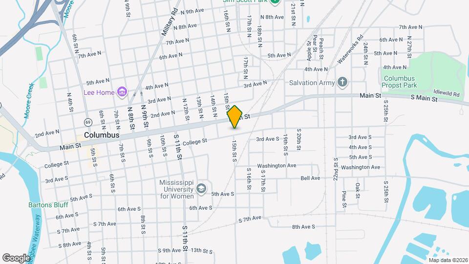 1425 College St Mapa y Detalles de la Ubicación