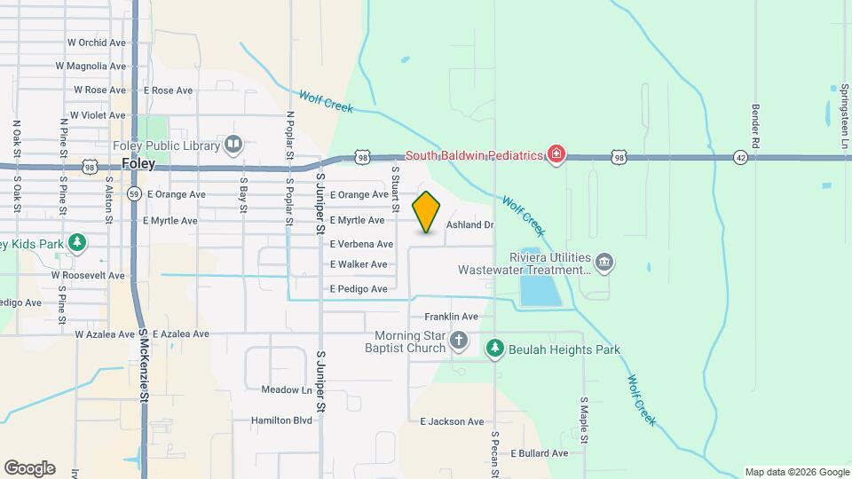 715 E Verbena Ave Map and Location Details