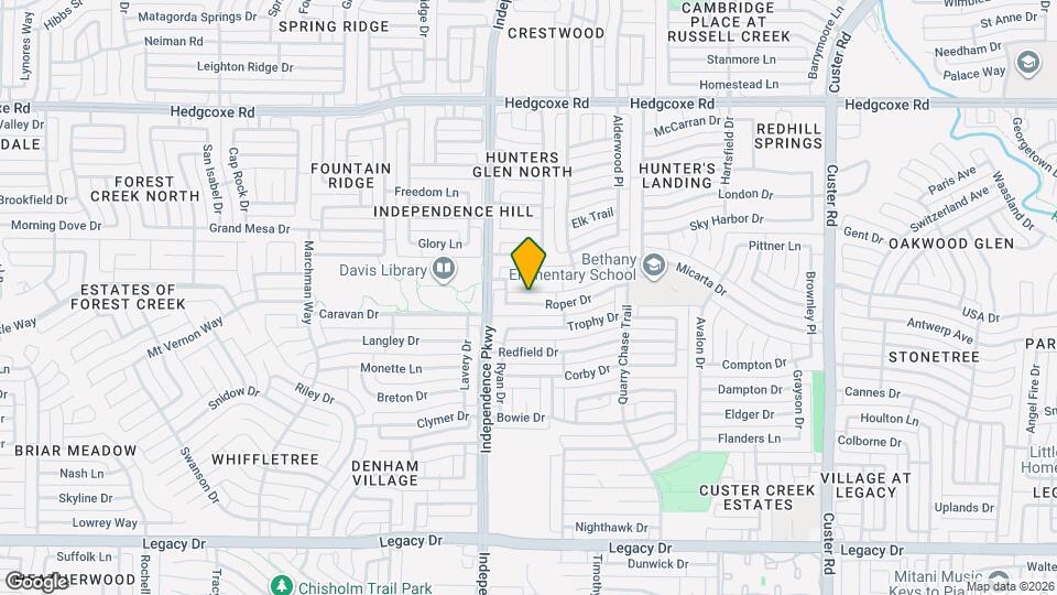 2809 Roper Dr Map and Location Details