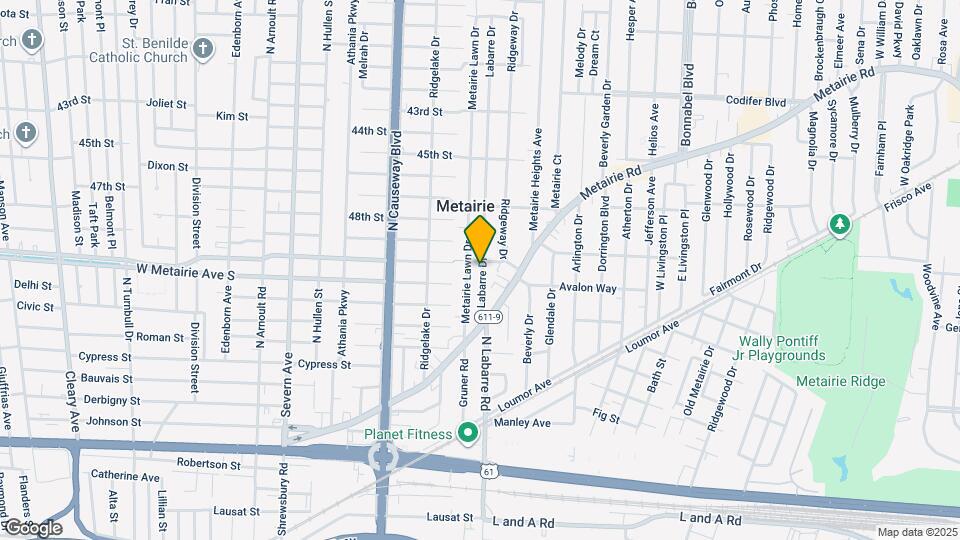 150 Labarre Dr Map and Location Details