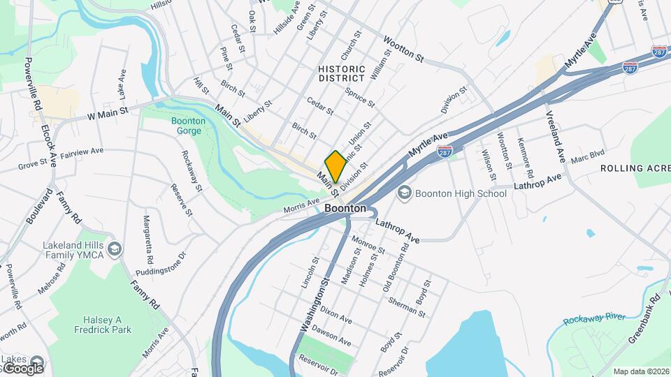 307 Main St Map and Location Details