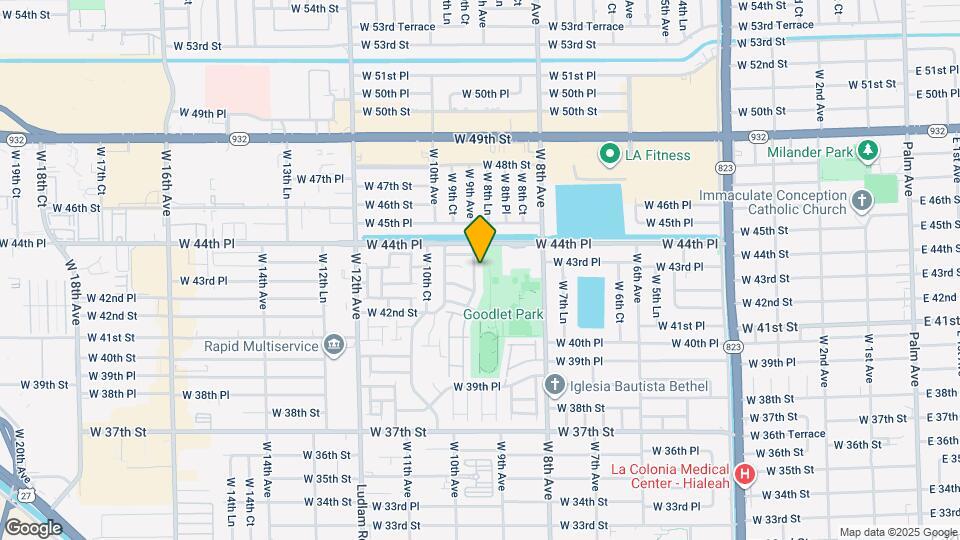 4355 W 9th Ct Map and Location Details