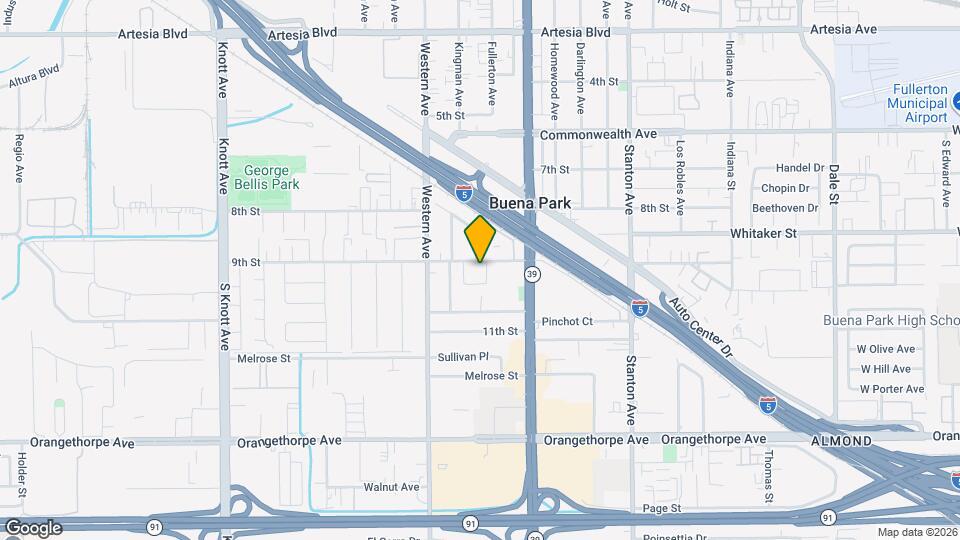 Palm Village Apartments Map and Location Details