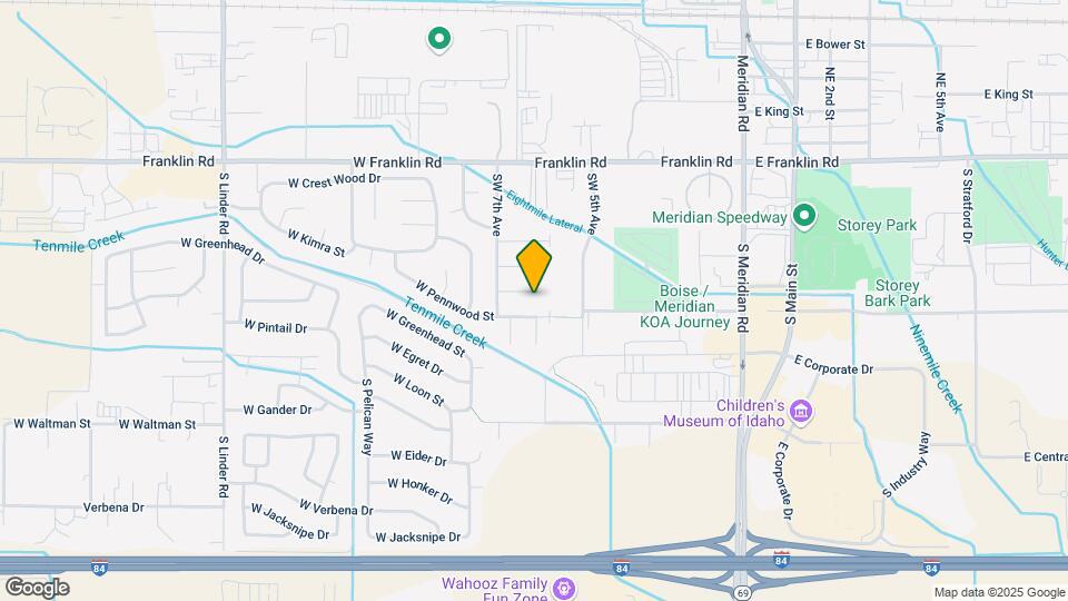 655 W Hanover Ct Map and Location Details