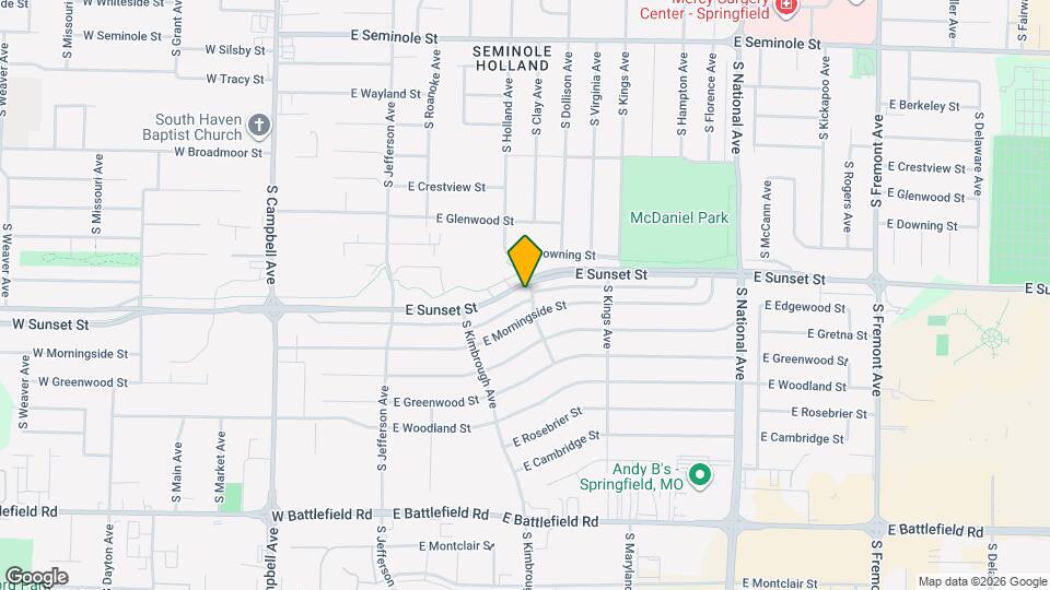 726 E Sunset St Map and Location Details