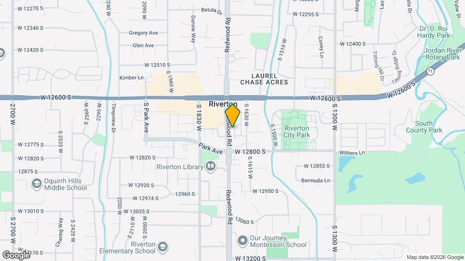 12722 S Doc Sorenson Ln Map and Location Details