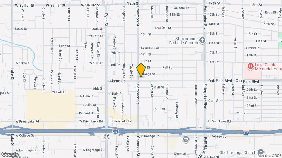 605 1/2 Alamo St Mapa y Detalles de la Ubicación