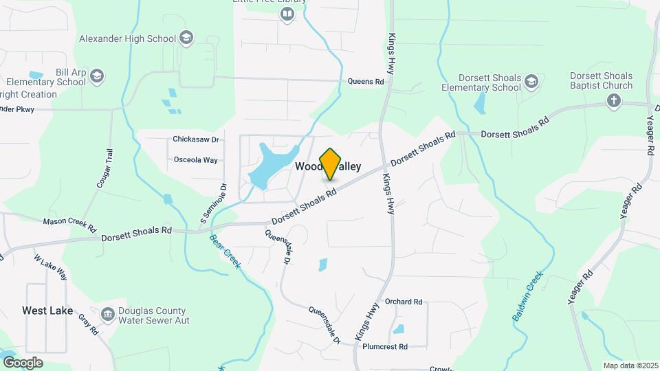 4732 Woods Valley Dr Map and Location Details