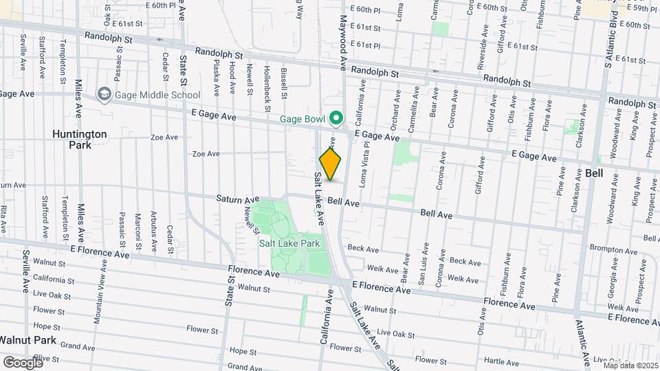 3510 Nevada St Map and Location Details