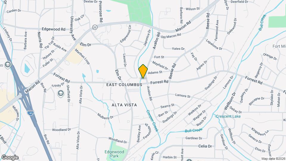 4135 Forrest Rd Map and Location Details