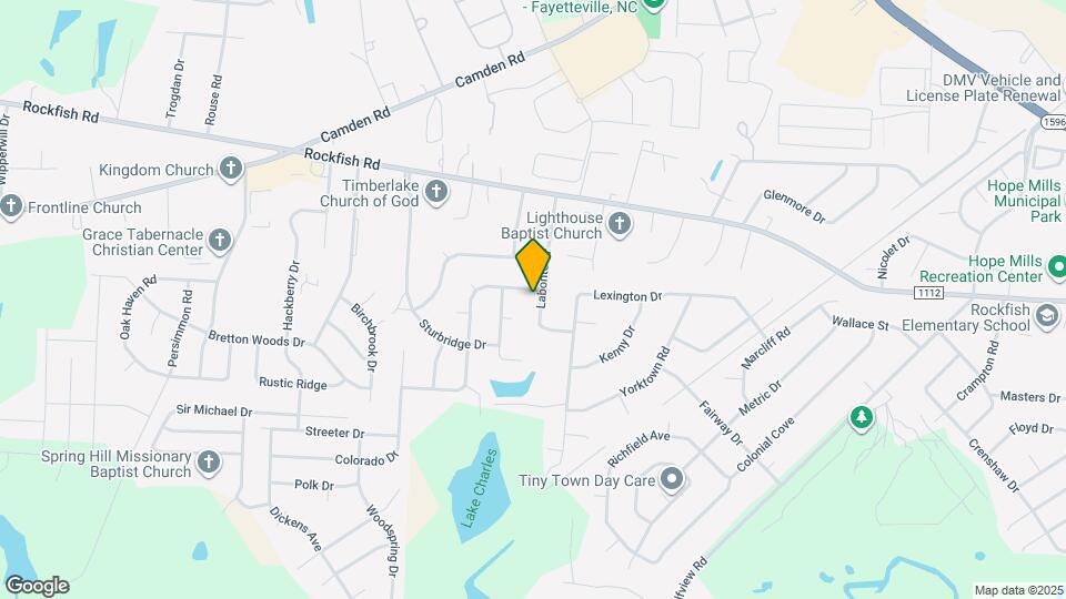 5901 Rehoboth Rd Map and Location Details