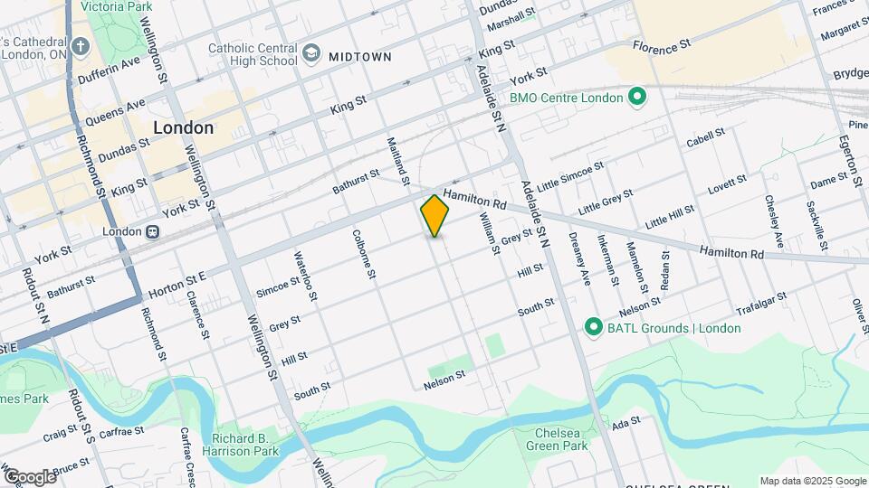 184 Maitland St Map and Location Details