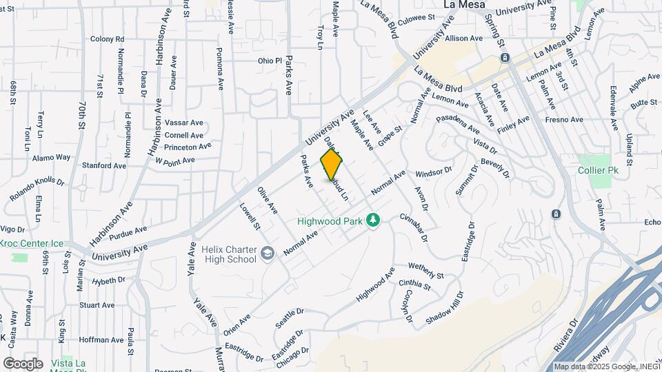 4390 Rosebud Ln Map and Location Details