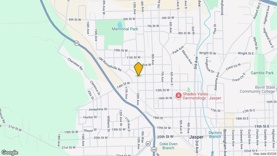 1305 10th Ave Map and Location Details