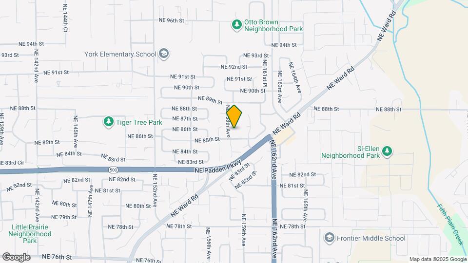 15807 NE 86th Cir Map and Location Details