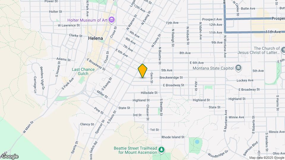 523 Breckenridge St, Unit # 3 basement Map and Location Details