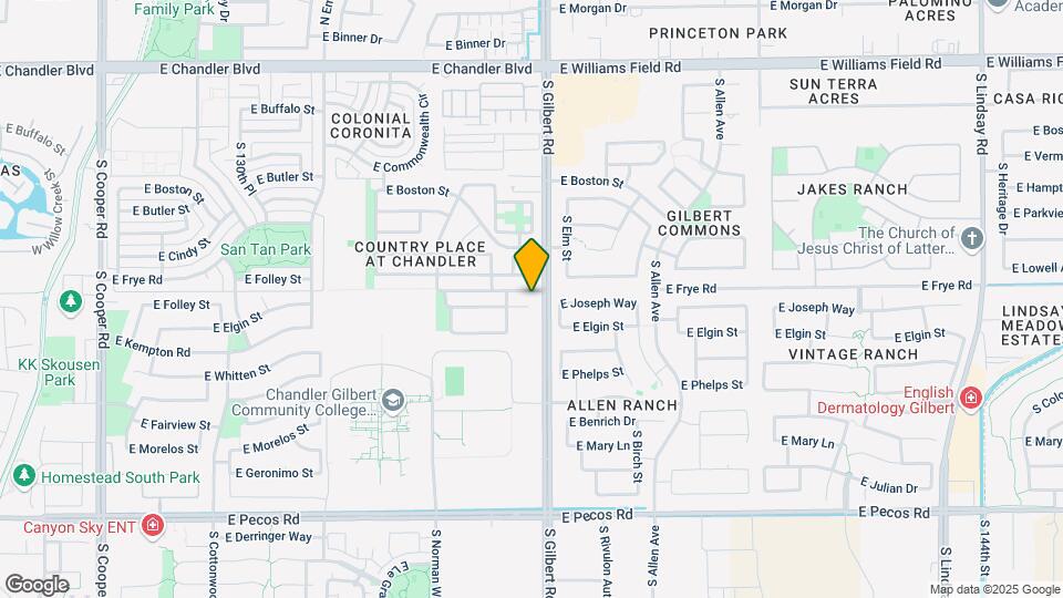2960 E Folley Pl Map and Location Details