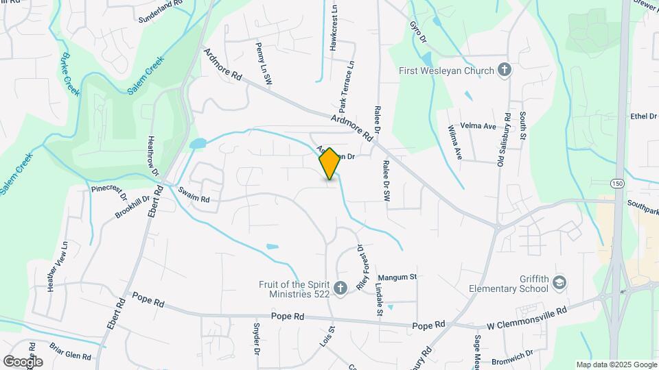 1925 Glenburn Dr Map and Location Details