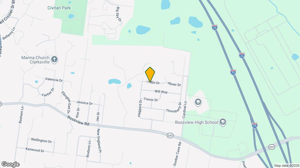 1088 Jon Dr Map and Location Details