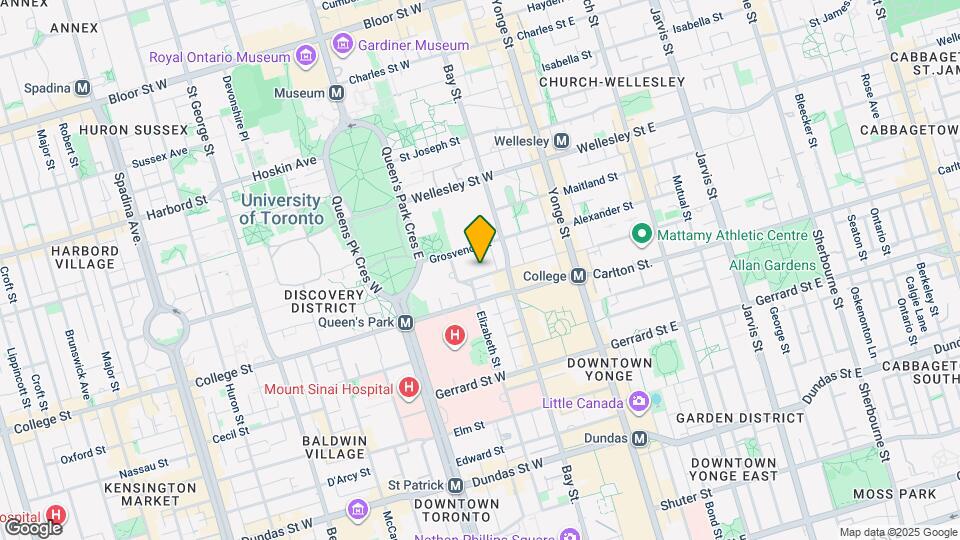 76 Grenville St Map and Location Details