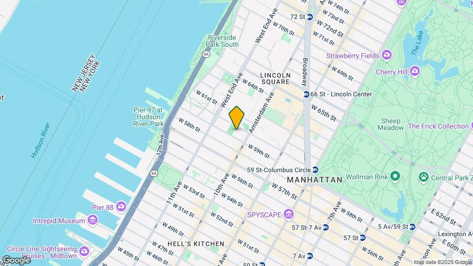 515 W 59TH St Map and Location Details