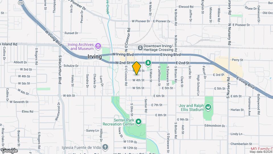 219 W 4th St Map and Location Details