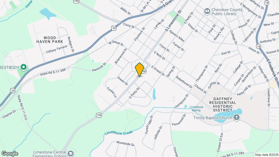 139 Pacolet Hwy Map and Location Details